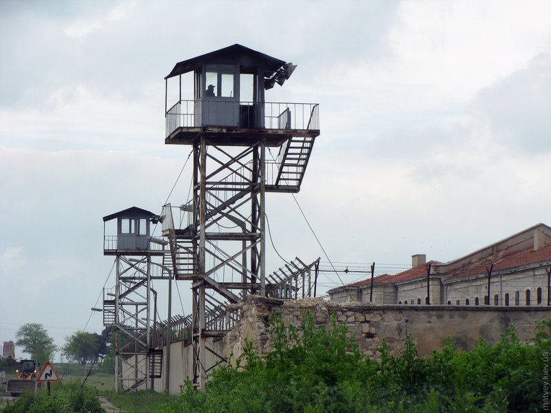 Башня над периметром тюрми. Едірне, Туреччина