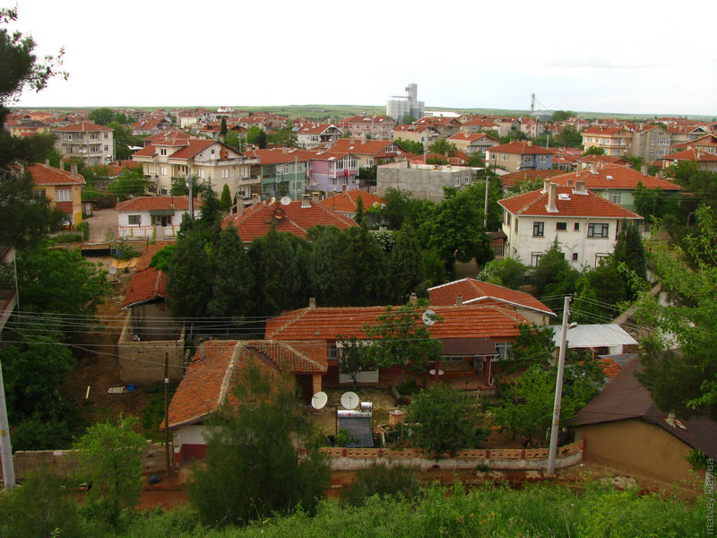 Вид з пагорбу Höyüktepe. Туреччина, Бабаескі