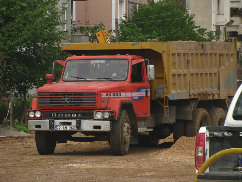 Вантажівка Dodge AS-950. Туреччина, Бабаескі