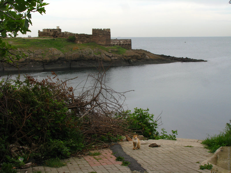 Остатки крепости в Румелифенери. Стамбул, Турция