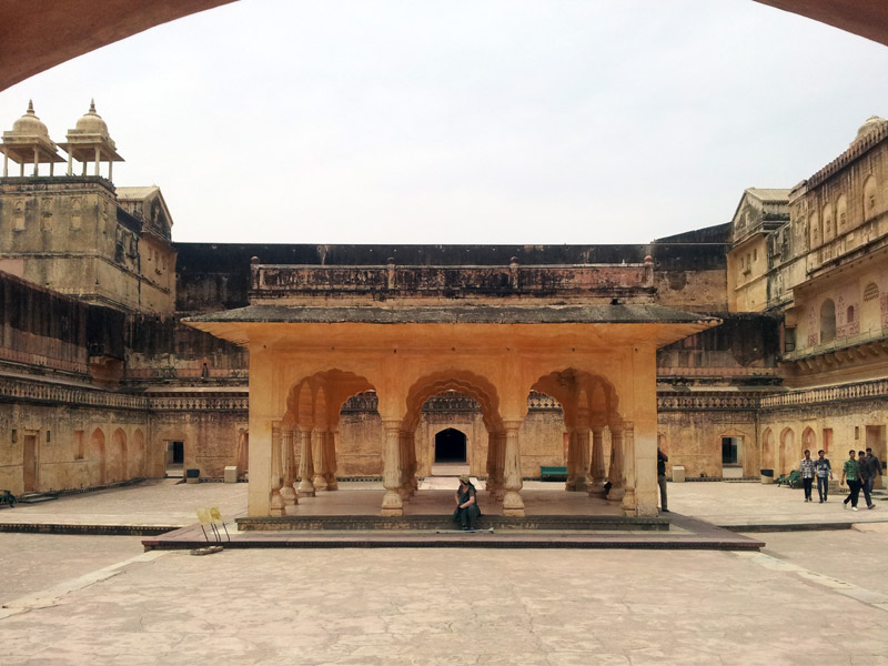 Площа в форті Амер, Амбер форт, Джайпур, Індія