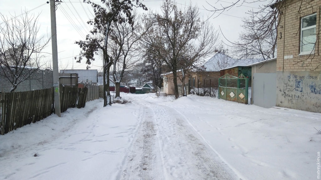 Улица в частном районе. Мелитополь