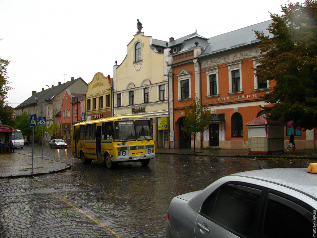 Автобус «Мукачево - В. Лучки», ПАЗ. Мукачево