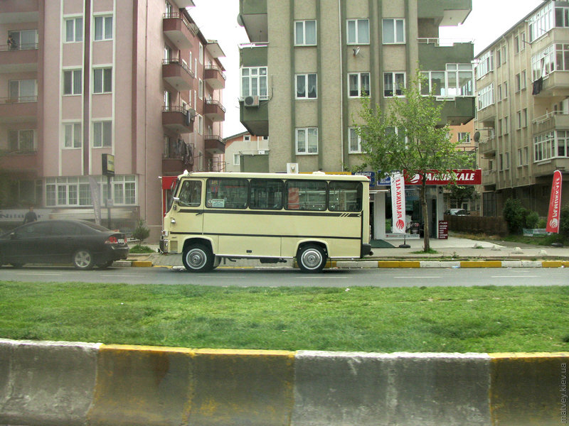 Долмуш (маршрутка). Люлебургаз, Турция