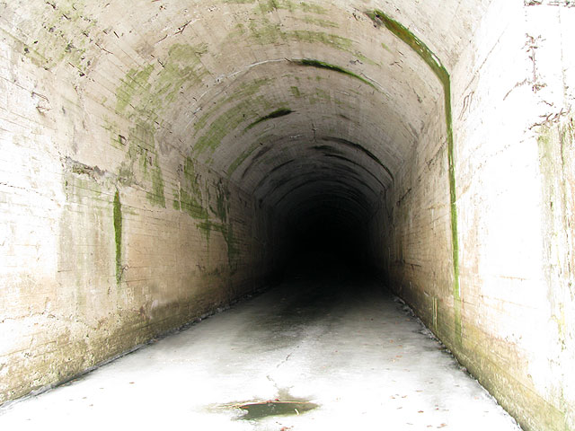 внутри туннеля